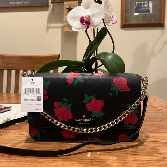 kate spade Handbags - KATE SPADE ROSE FLAP CROSSBODY♠️NWT